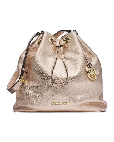 michael kors jules large drawstring handbag|michael kors saffiano large.